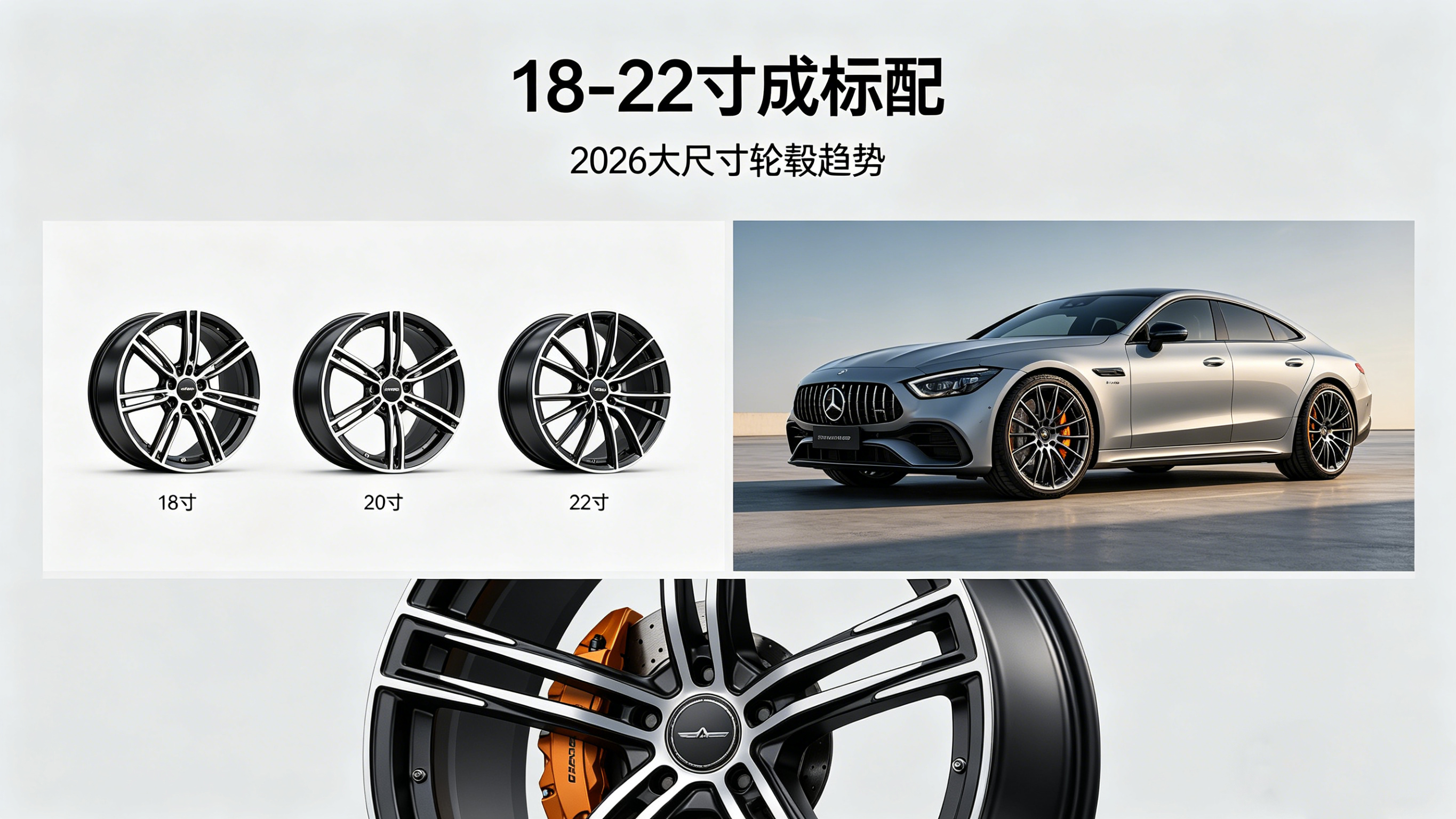 大尺寸轮毂成主流！2026年18-22寸标配，背后的硬核逻辑